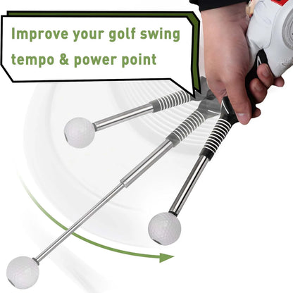 Retractable Golf Swing Trainer